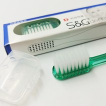 국산 치과 칫솔 SG 성인 이중 슬림모 교정모 1박스 12개 어린이 곰돌이, 어금니일반모 1박스12개 (색상랜덤)