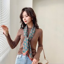 Jinsiyuan 엘레강스 패션 스타일 여성실크스카프