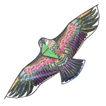 컬러풀 대형 독수리연 1.6m 연날리기, 분홍