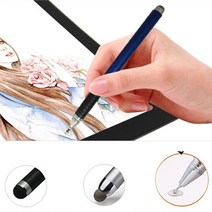 갤럭시탭A 10.5 SM-T590 SM-T595 3mm 얇은 초미세 터치펜, 1개, 레드