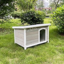 주택 애견하우스 방수 야외 개집 따뜻한 중형견 빌라 강아지집, GW-013S(내부공간75x47x43cm)
