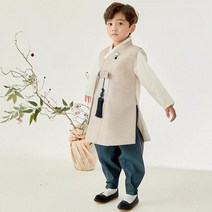 연우 남아한복 남아용 주니어 초등 남아 여아 어린이