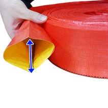 논밭용마대호스 비닐호스 물이송 고압 2인치(1롤) 70M