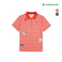 그린조이 여성 패치 반팔 PK 티셔츠