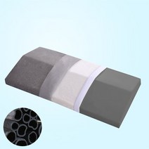 전주 임산부용 메모리 폼 베개 등 지지 쿠션 신체 허리 정형 침대 옆 수면 마사지, 08 Type2smallgray