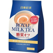 일동홍차 로얄 밀크티 무설탕 10봉지 x 4개 일본고급차 차이티 밀크티
