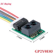아두이노 SH-AR-P IR 거리 센서 적외선 거리 측정 모듈 고정밀 I2C IIC 출력 GP2Y0E03 4-50cm, 한개옵션0