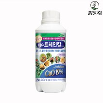 흙닷컴 대유 트레인칼 500ml 고추 무름병 칼슘제 식물, 단품