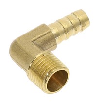 황동파이프피팅파이프피팅황동피팅 황동 호스 피팅 4mm-19mm 바브 테일 1/8 quot1/4quot 1/2 quot3/8quot BSP 암나사 구리 커넥터 조인트 커플러 어댑터, [03] BTPL, [03] 8mm, [02] 1/4