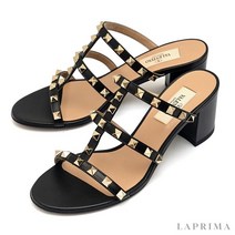 라프리마 발렌티노 락스터드 샌들 힐 2W2S0C47-VOD-0NO