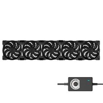 12cm 고속 대용량 100v 110v 220v btc 마이닝 머신 워크 스테이션 캐비닛 120mm 서버 케이스 냉각 시스템 팬 키트, 씨엔, 유압식 5 팬