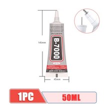 견고한 1/3/5PCS B7000 Glue Adhesive Epoxy Resin Repair Cell Phone Touch Screen Liquid Jewelry Craft, 03 1PC 50ML