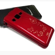 포유 UV 유광컬러 레이저 갤럭시폴더폰2 G160 스타일폴더폰 M120 하드 케이스 국산 휴대폰 BAR형