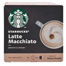 스타벅스 라떼 마키아토 by 네스카페 돌체구스토, 12개, 5.5g