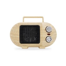 모아캠핑 PTC 미니 팬히터 MCP-800D, 우드, 1개