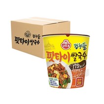 오뚜기 컵누들 팟타이 쌀국수 컵 50g 12개 1박스