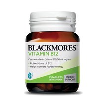 블랙모어스 비타민B12 75 정, 1개