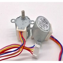 스테핑모터 스탭핑모터 모터 스텝핑모터 모니터링 에어컨 소형 저속 고 토크 스테퍼 4 상 5 선 24BYJ48 12V, 12V 모터 2