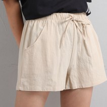 데코라멘 다나 여름 면 여성반바지 트레이닝팬츠 원마일웨어 홈웨어 숏팬츠