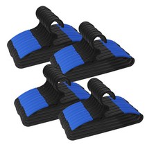 매직튼튼 NEW국내산 논슬립 옷걸이, 블루, 100개