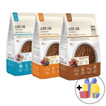 바우와우 무마진 소프트 사료 소고기 연어 오리 황태 1kg, 1.뉴트리오 덴탈츄3개, 오리고기 황태 1kg