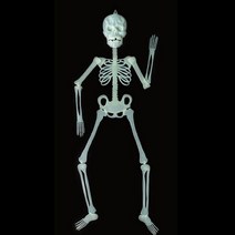 [파티스토리] 할로윈 야광전신해골모형(대), 단품