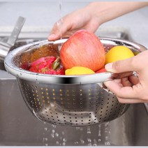 콩 곡식 스텐 타공 채반 그릇 뜰채 인삼바구니 요리용 튀김망 건지기 키친채반 소쿠리