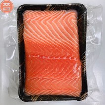 정진수산 노르웨이산 슈페리어 연어회 슬라이스 몸뱃살 딥스키너 혈압육제거 연어필렛 생연어 연어회300g 연어회500g 연어회1kg, 생연어 몸뱃살 500g