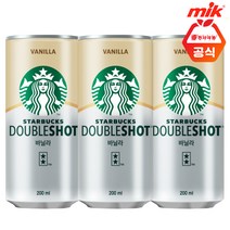 스타벅스 더블샷 바닐라크림 200ml x 36캔(1박스), 36개