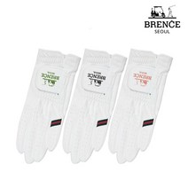 브렌스 서울로고 합피 남성 여성 왼손 골프장갑, 캠프빌리지 블랙 24호