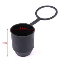 견인볼 견인장치 히치 트레일러 견인 히치 캐러밴 트레일러 볼 보호 블랙 캡 자동 바 커버 액세서리 심, 01 1PC, 01 1PC