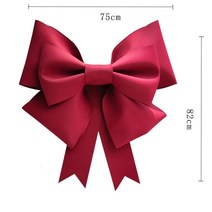DIY 대왕 대형 왕리본 웨딩카 꾸미기 홈파티 매장 인테리어 포토존 촬영 소품 벽 장식, DIY 왕리본 웨딩카 홈파티 인테리어 장식A