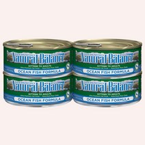 내추럴발란스 고양이 캔 156gX4개 오션피쉬 습식 주식, 4개