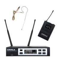 카날스 KANALS BK-901N(HS)/살색이어셋 1채널 무선마이크세트/900MHz 가변식 무선강의용 회의실 프리젠테이션 BKH-30
