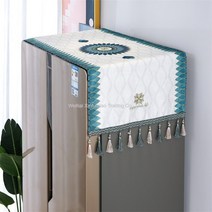 김치냉장고 덮개 커버 냉장고 덮개, 아메리칸 태슬 (신형 셔닐 원단) + 35 * 100cm 전자 레인지 / 오븐 유니버설