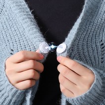 마그네틱 22cm 부자재 똑딱이 의류 자석 가방 단추, 2자석 단추-화이트