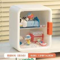 피규어 진열장 레고 장식장 케이스 프라모델 진열대 클리어 도어 방진 스토리지 박스 애니메이, white box