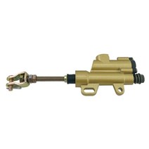 오토바이 ATV 알루미늄 후면 발 브레이크 마스터 실린더 펌프 저수지 유압, 금