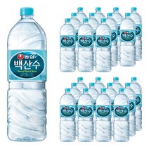 농심 백산수, 2L, 84개