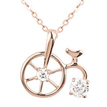 코알라주얼리 14K 자전거 펜던트