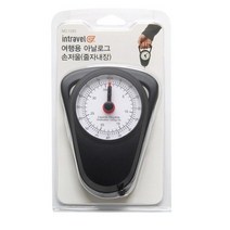 인트래블 줄자 내장형 아날로그 휴대용 손저울 NO1595, 4개