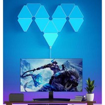 허니컴 스마트 라이트 나노리프 LED 인테리어 추가, A88-트라이앵글 15팩