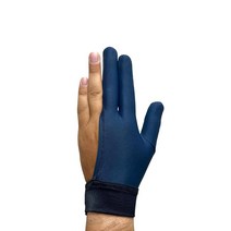 Guantes 당구 장갑 빠른 건조 조절 가능한 핏 왼손용 스누커 큐 스포츠 레드, dark blue