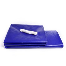 쉐이드마켓 방수 천막 최고급지, 천막320g (청색) 5.4m x 7.2m