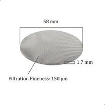가정용 에스프레소 머신 원두커피머신 수동 전자동 58MM 커피 바텀리스 핸들 포터필터 스테인레스 스틸 커, 17 Coffee Filter