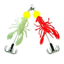 가재모양 문어채비 갑오징어 에기 낚시채비 낚시준비, 1개