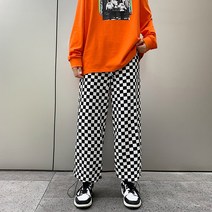 아메리칸 올드스쿨 팬츠 밴딩 슬랙스