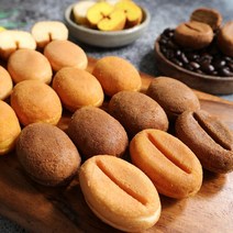 커피콩빵 450g X 4봉 강릉 카페 디저트 빵지순례 아이간식, 커피50개+플레인50개+바나나50개+슈크림50개