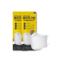 세이프크린 KF80 황사 미세먼지 마스크 대형 50매