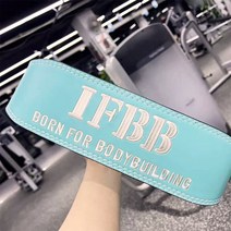 중량벨트 딥벨트 풀업 턱걸이 딥스 피트니스 리프팅 벨트 소가죽 IFBB 역도 남성용 체육관 보디 빌딩 훈련, 04 Blue_01 S